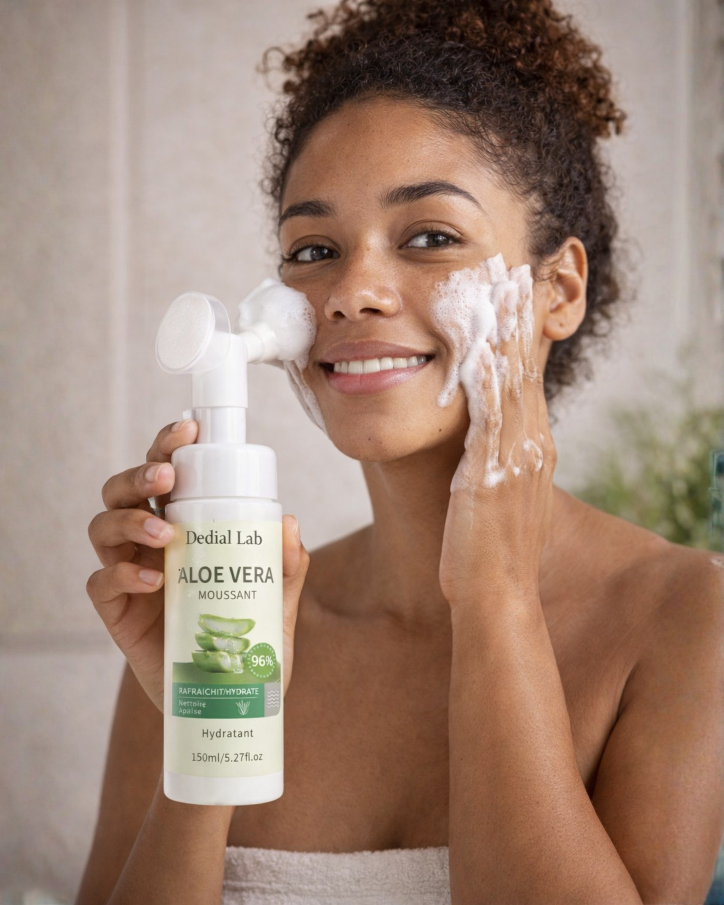 Mousse Nettoyante Aloé Véra