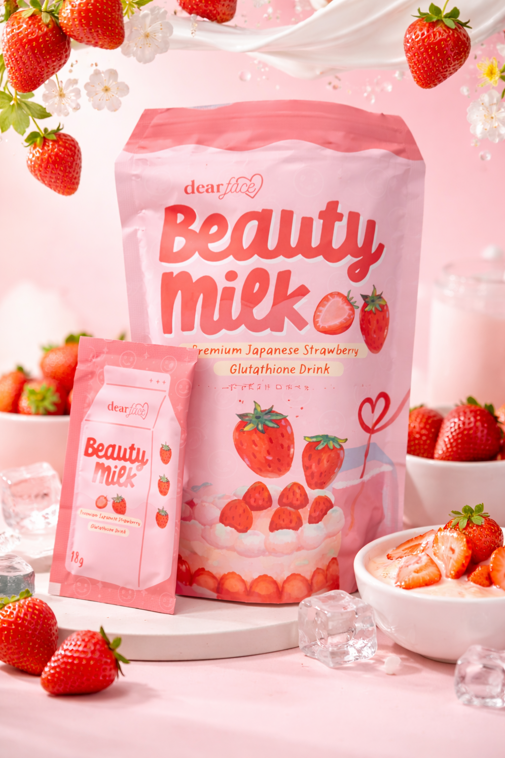 Boisson Glutha Fraise