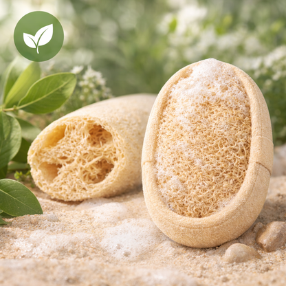 Éponge luffa pour le corps